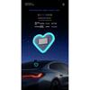 Car Heart-shaped Lights Solar-powered Decorative Lights Colorful LED Warning Lights Triangular Window and Rear Window Decorat