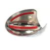2Pcs Car Rear View Mirror Cover For BMW Mini R50 R52 R53 Chrome Wing Mirror Cap Rearviewing Mirror Lid 2001-2006 489120050