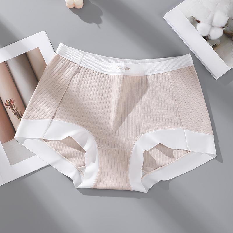 

Женское весенне-осеннее антибактериальное спортивное нижнее белье больших размеров с удлиненной ластовицей и защитой от просвета 3XL кофейный