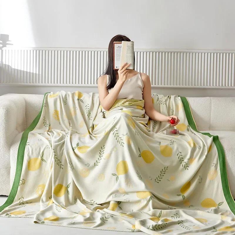 

1 шт. Одеяло 100% бамбуковое волокно Одеяла Охлаждающее постельное белье Приятное для кожи полотенце Одеяла Шаль для дивана в клетку с рисунком панды Манта 80x160cm 1pc