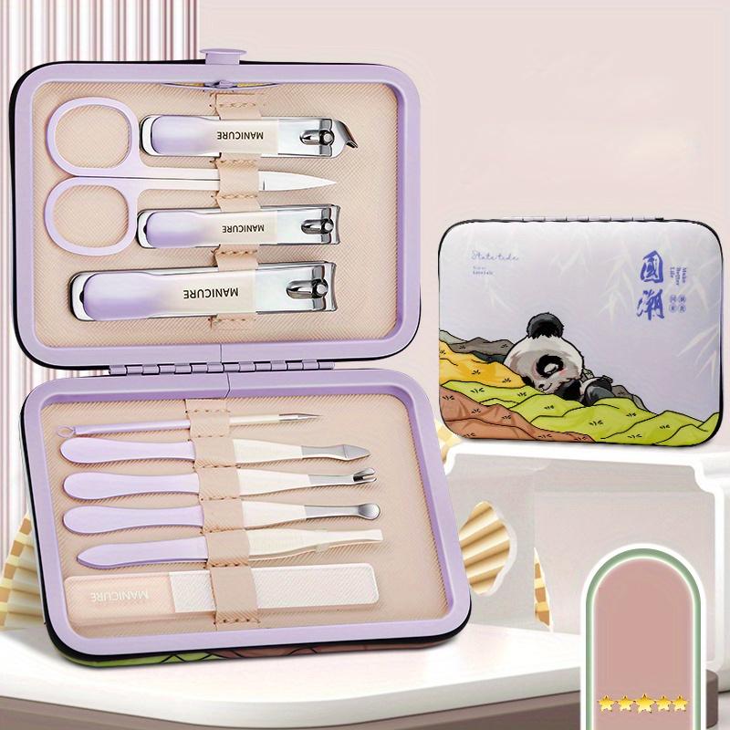 Artistic Nail Clippers Set Nail Scissors Nail Clippers Nail Groove Pedicure Knife Stainless Steel Scissors Original Household