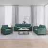 VidaXL Sofa Set with Cushions 3 Pcs, Sofas with Armrests and Backrest, Furniture Set, Living Room Furniture, 3201956