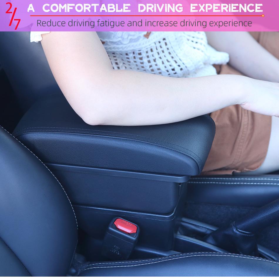 For Volkswagen T-CROSS Armrest Box For Volkswagen TCROSS Car Armrest Storage Box Dedicated Retrofit parts Interior Accessories