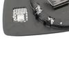Opel Corsa D 06-14 Heated Mirror Insert, Left