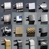 Alta qualidade Novelty abotoaduras cobre Metal Gravação a laser abotoaduras masculinas Acessórios para terno francês Joalheria