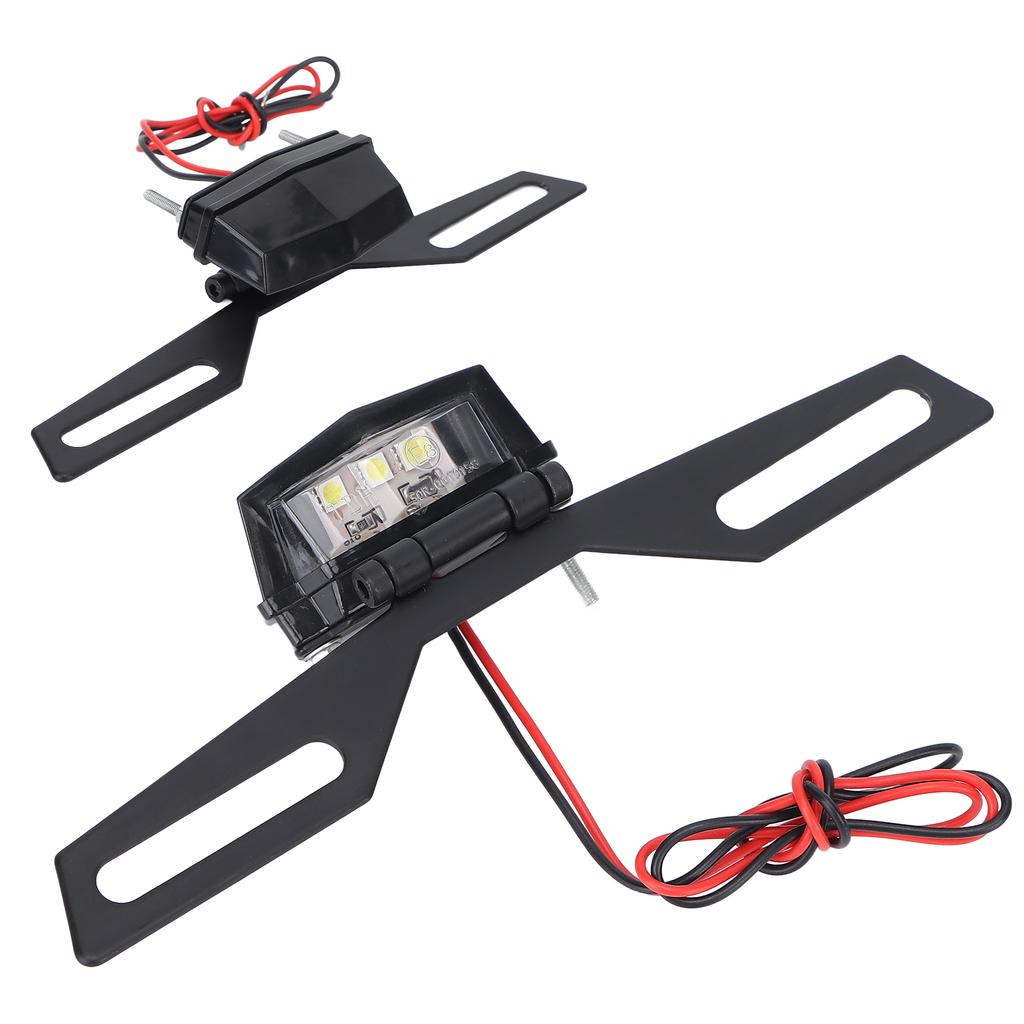 Black License Plate Tail Light Holder Iron Motorcycle Accessory Replacement for MSX125 GROM MSX125SF