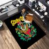 Halloween cartoon comedy adventure movie Scooby-Doo carpet is suitable for living room and bedroom doormats office balcony decorative carpet V12