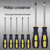 Industrial Grade Magnetic Non-Slip Phillips & Slotted Screwdriver, Chrome Vanadium High Strength Hardware