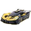 1/24 Scale Bugatti Bolide Alloy Sport Car Model Diecast Metal Toy Racing Vehicles Sound and Light Toy Collection Gift for Childrens