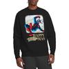 Spider-Man Unisex Adult Happy Thwipmas Christmas Window Sweatshirt