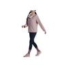 Under Armour Logo Color Block Knit Hooded Sports Long Sleeve Fleece Jacket Women jackets 6010177-673