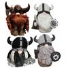 Viking Gnomes Durable And Reusable Resin Tabletop Statue Decor Plush Gnome Doll Decoration For Fireplace Christmas Tree