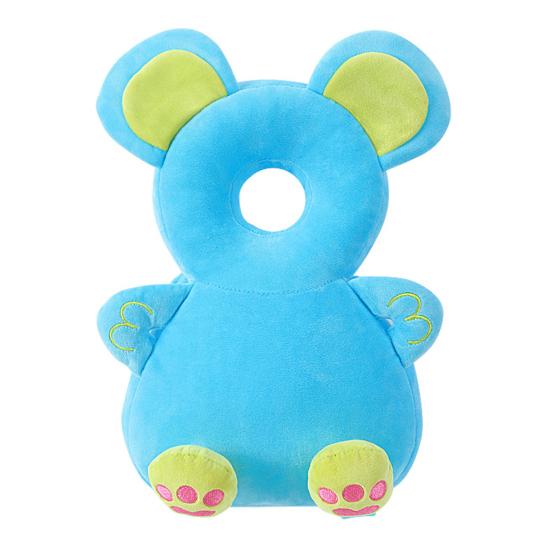 Baby Head Protection Pillow Backpack Adjustable Strap Breathable Padding Lightweight Anti-Fall Cushion for Toddler