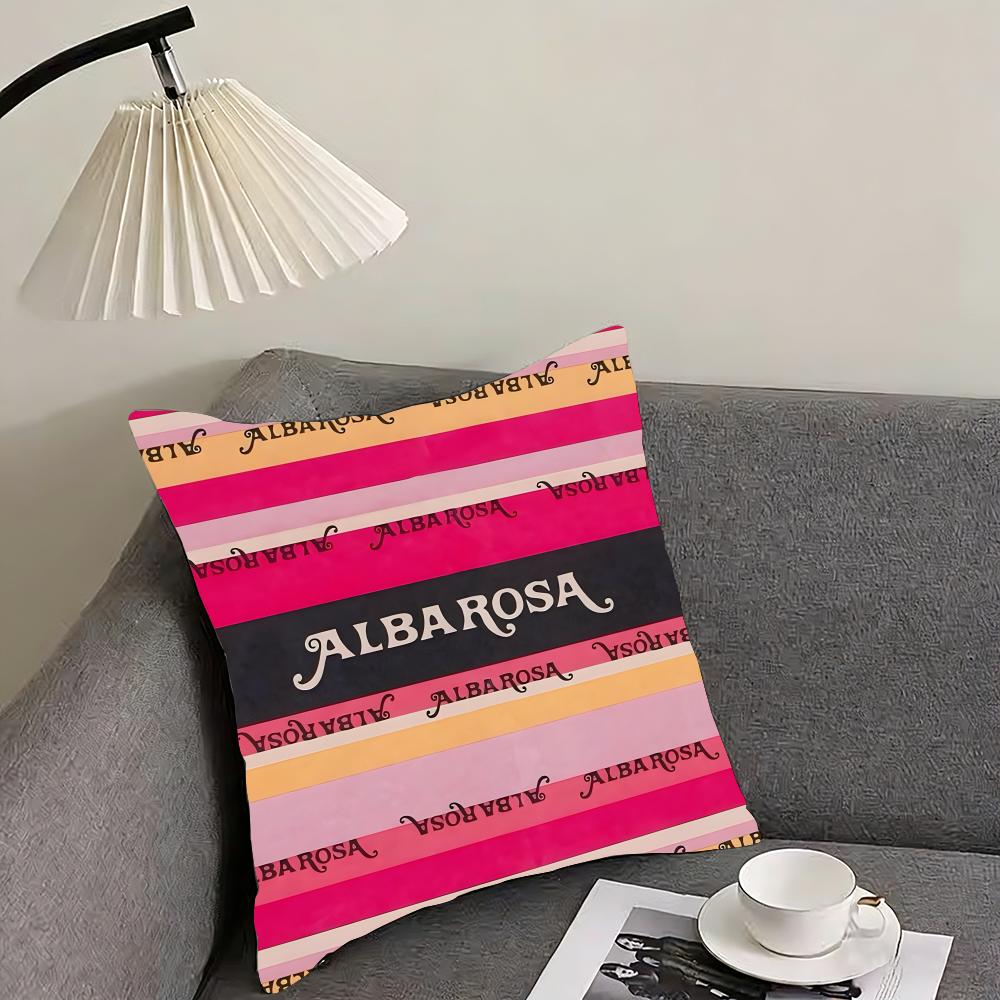 AALBAR ROSAS Brand Cushion Cover Pillowcase Ultra Soft Skin Friendly Fabric Cloud Like Comfort  Concealed Zipper