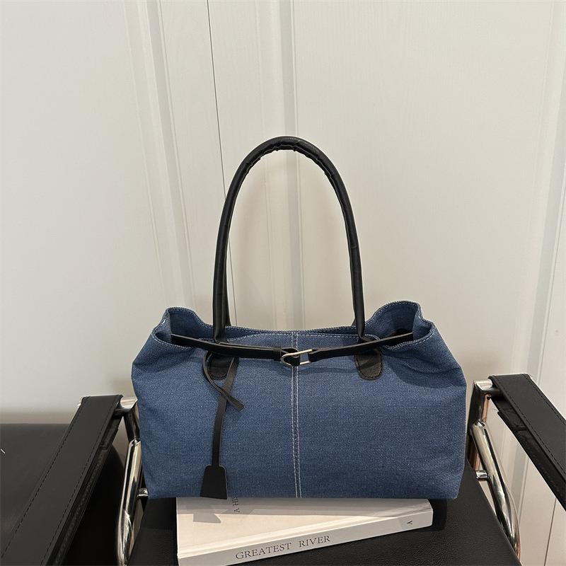 Bag women's autumn and winter new niche retro suede underarm tote bag large capacity commuter shoulder