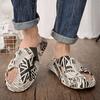 Fashion Summer Thick Bottom Patchwork Fashion Sandals Men Casual Beach Shoes Hollow-Out Garden Clogs Outdoor Slippers Can Be Decorated