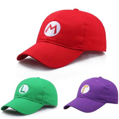 mario and luigi baseball caps