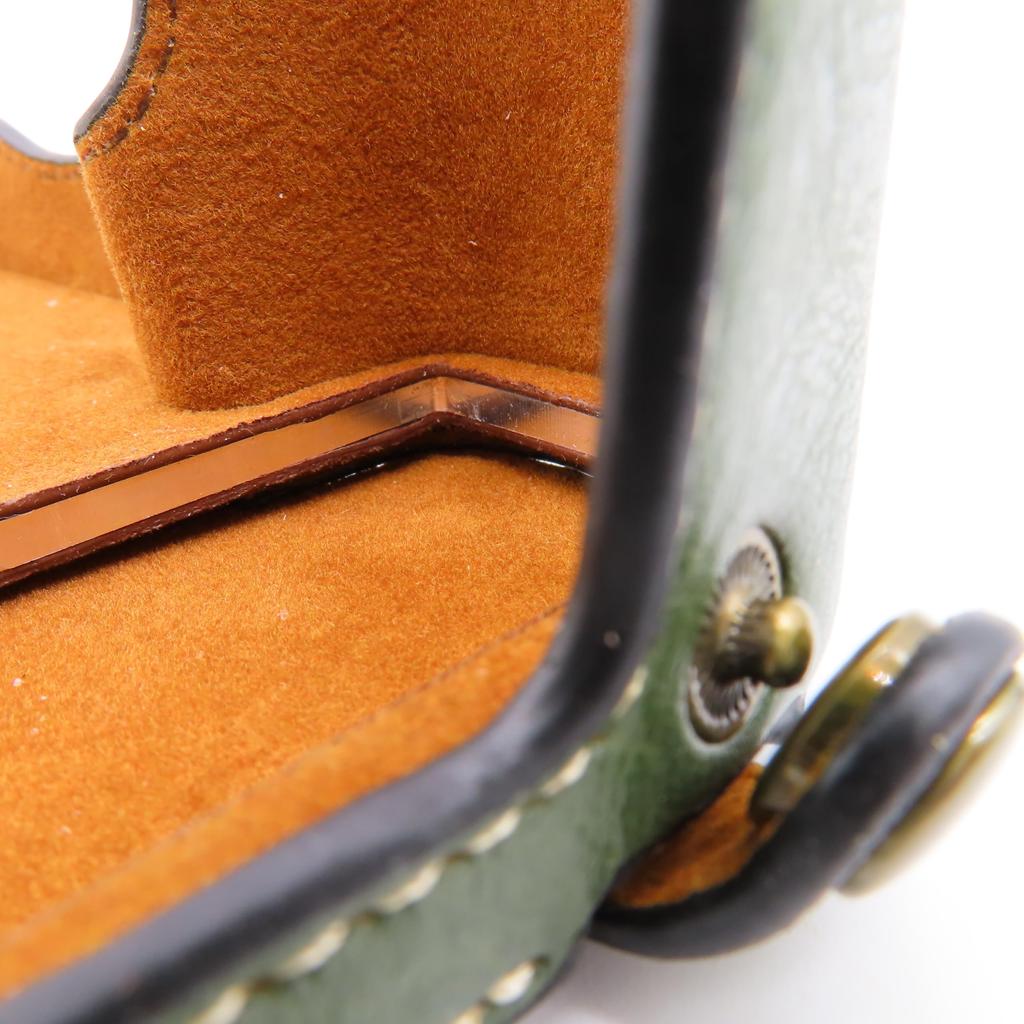 Synthetic Leather Case for Nikon Bottom Opening Protective Jacket Cover D850, (Green)