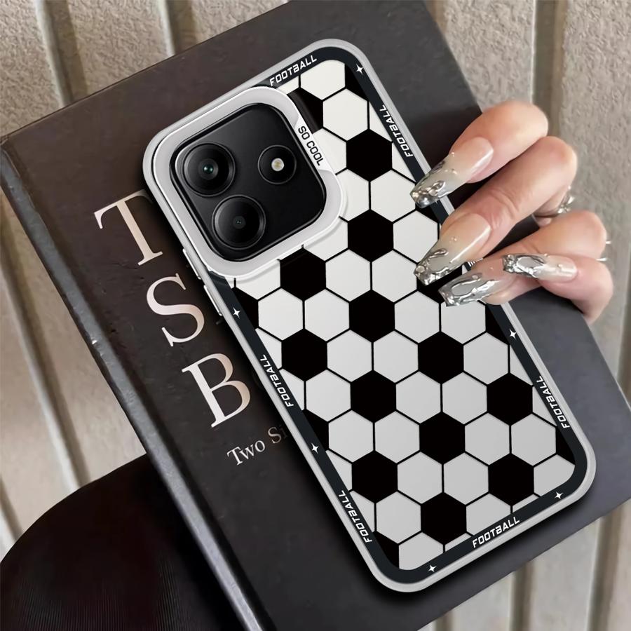 

Back Phone Cover Case for Xiaomi Poco X5 X3 NFC F3 GT X3 Pro C51 C50 F4 Cool Football Poco X5