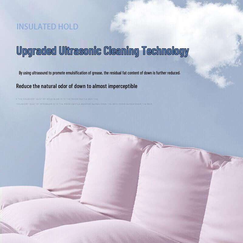 FUANNA 90% Grey Duck Down Quilt