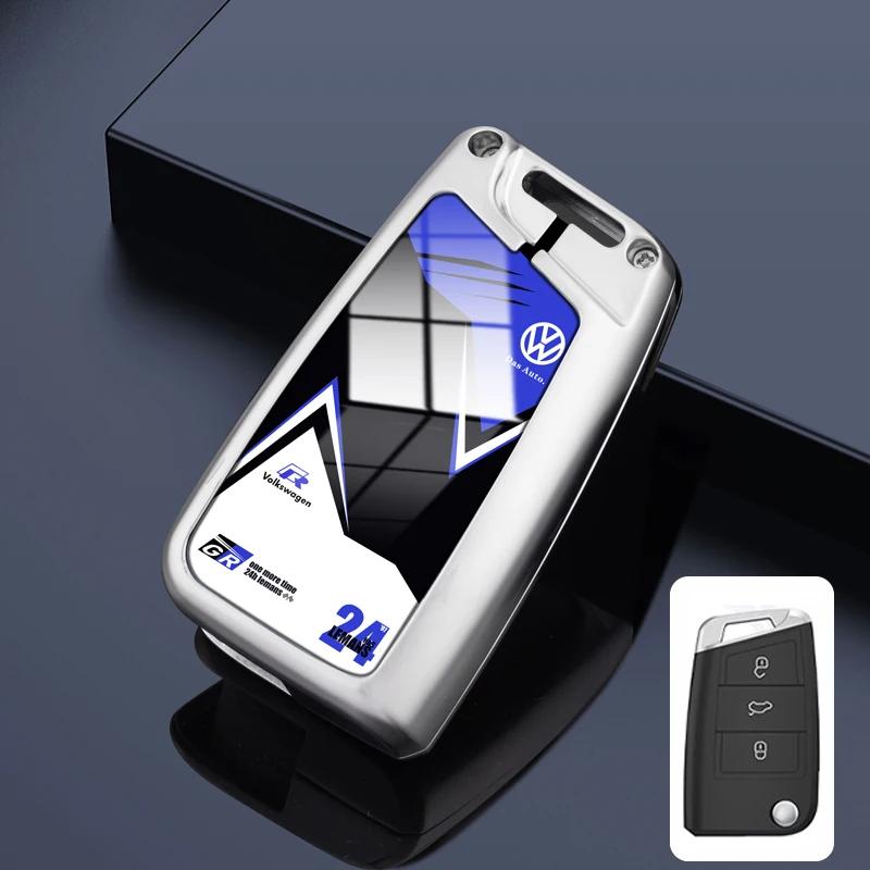 

VW GTI GOLF 2026 Hot For VW VOLKSWAGEN Car Remote Key Case Keys Cover Shell for VW Tiguan 2023 Touran POLO T6.1 T-Roc Golf 7 Sea
