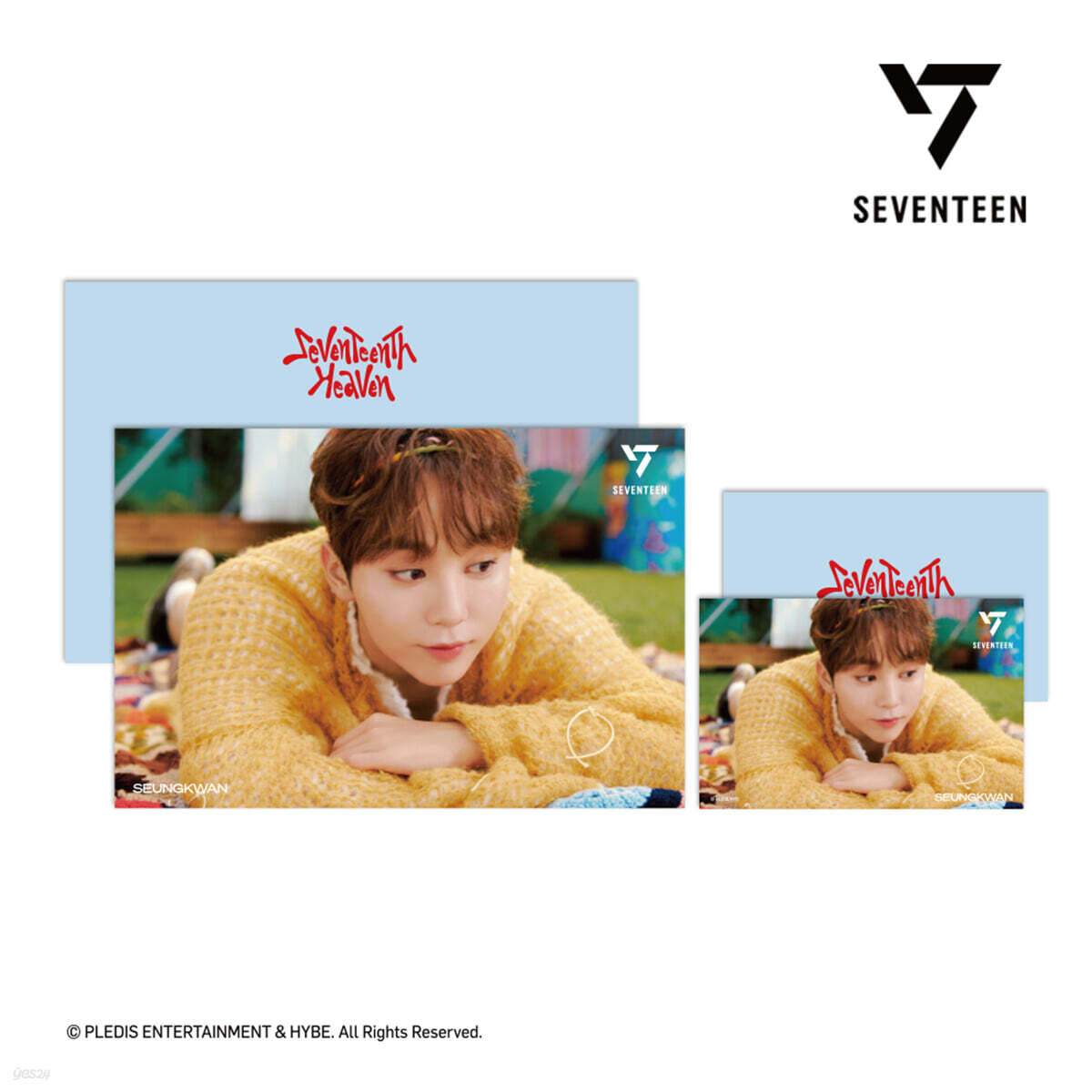 

[SEVENTEEN - SEVENTEENTH HEAVEN] 3D Lenticular Postcard [PM 2:14 ver.][Seungkwan ver.]