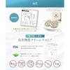 Organic beauty salon co-developed shampoo brush scalp silicone head (ivory)