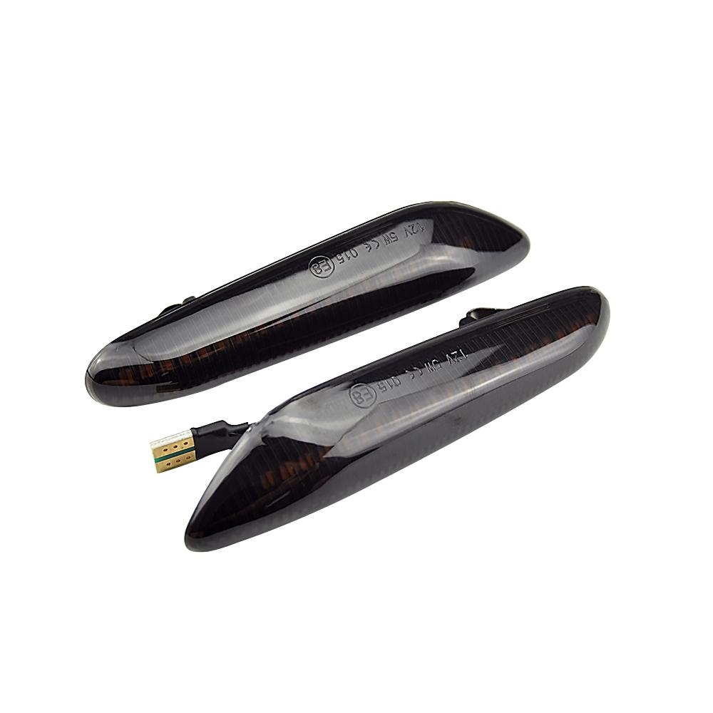 2X For BMW E60 E61 E90 E91 E87 E81 E83 E84 E88 E92 E93 E82 E46 1 3 5 Series X1 X3 2004 2010 Dynamic LED Fender Light Side Marker