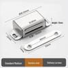 Modern Stainless Steel Magnetic Door Catch - Ball Latch Closure for Cabinet Accessories