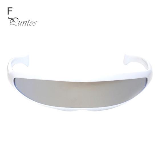 Colorful Sunglasses Novelty Futuristic Mirrored UV Protection Punk X-Men Men Personalized Narrow Sun Glasses for Women Outdoor Fashion