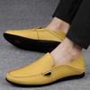 Flat Bottomed Men's Shoes Classic Brand Comfortable Style Dress Up Party Shoes Luxury Daily High Quality White Versatile