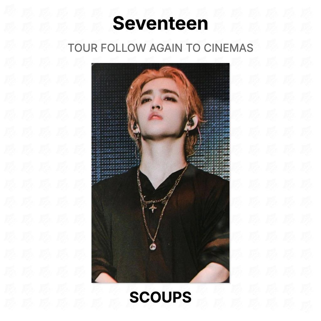 Seventeen TOUR FOLLOW AGAIN TO CINEMAS Official Photocard