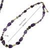 Summer New Dopamine Amethyst Prehnite Necklace Vintage Light Luxury Niche Choker for Women