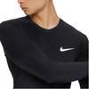 Nike Pro Logo Rundhals Slim Fit Raglan Langarm T-Shirt Herren Tops DN4304-010