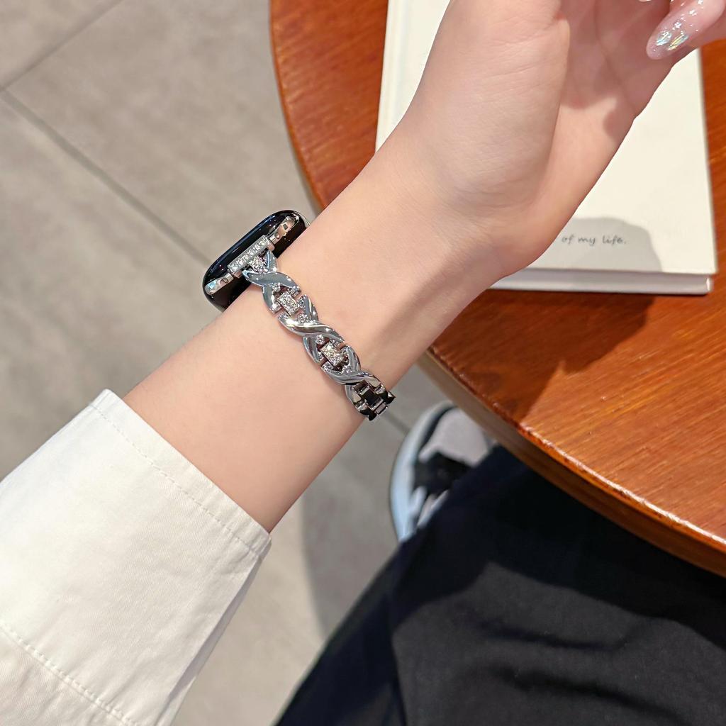 11th Gen Apple Watch 109876E Band, Huawei GT6 Inlaid Diamond Chain, Xiaomi 9PRO
