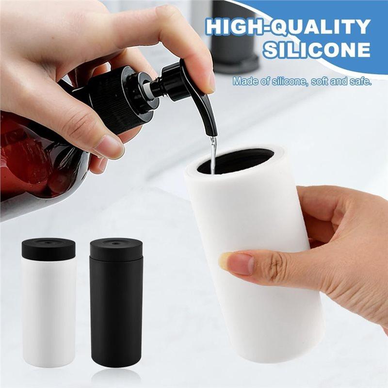 SHGO-Dish Detergent Leakproof Silicone Dispenser 2Pcs Dishwashing Soap Liquid Dispenser For Kitchen And Bathroom
