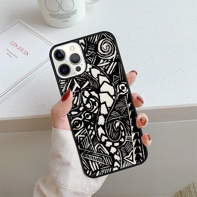 Maori Polynesian Samoan Tribal Phone Case For iPhone 17 Air 14 15 16 13 12 Cover For Apple Pro Max 6S Plus