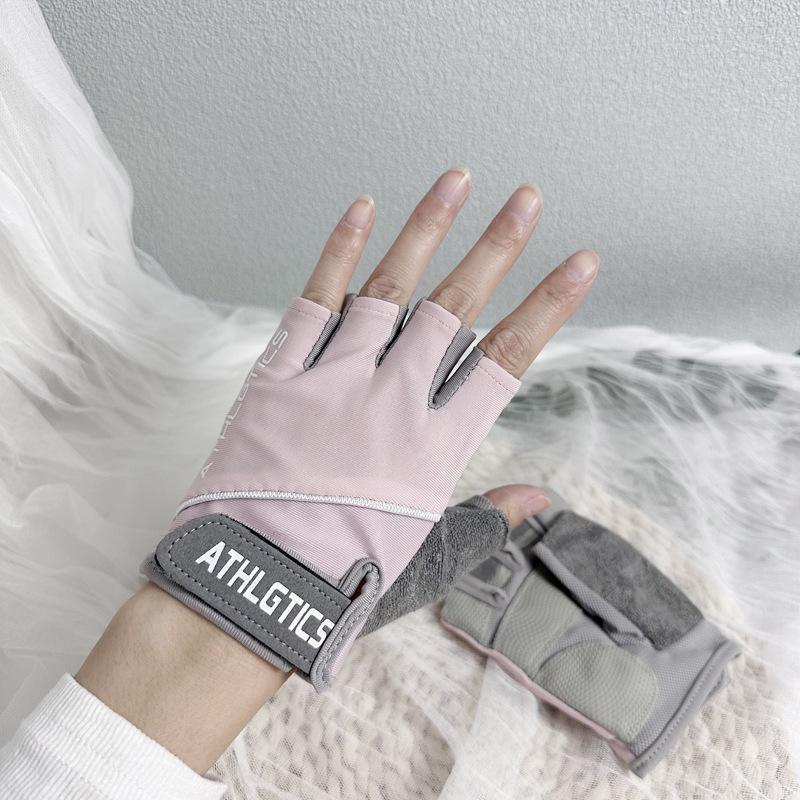 Unisex Half-Finger Breathable Fitness Gloves for Exercise & Cycling