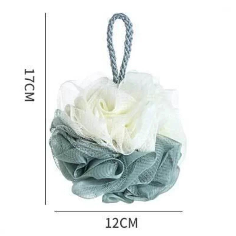 High Quality Bath Ball Mesh Cool Flower Bath Towel Body Cleaning Shower Wash Sponge Brush Scrubber Bathroom Accessories