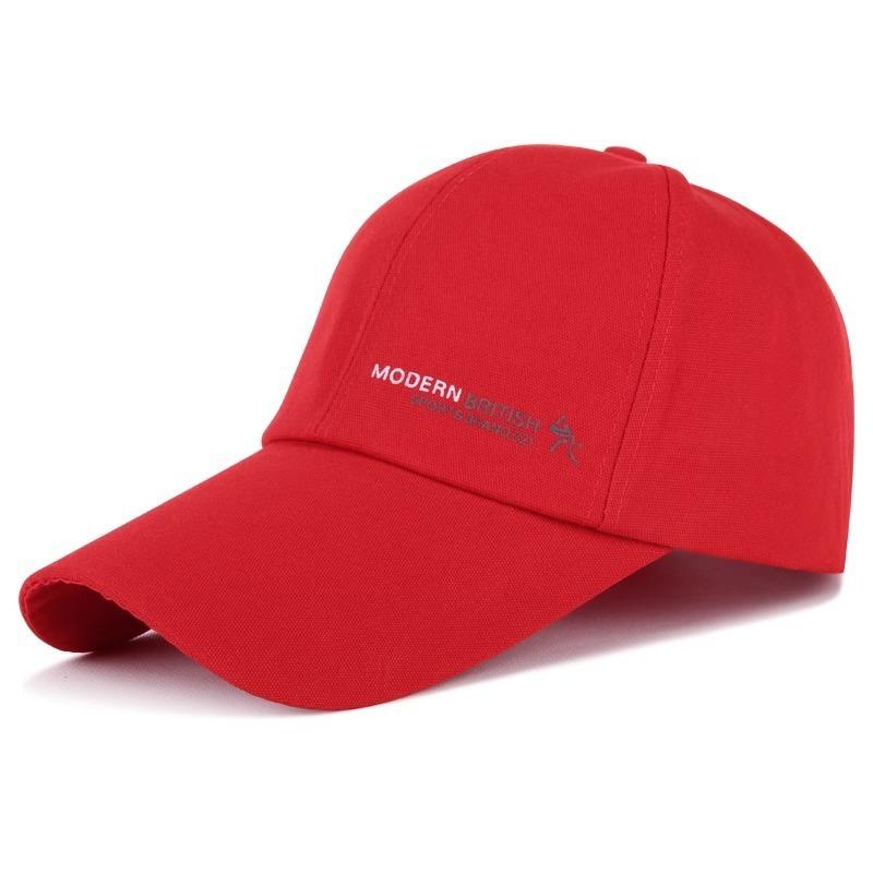 Hat Men's Spring and Summer Outdoor Sports Hat Baseball Cap Casual Trend Long Brim Sun Hat Fashion Peaked Hat Women