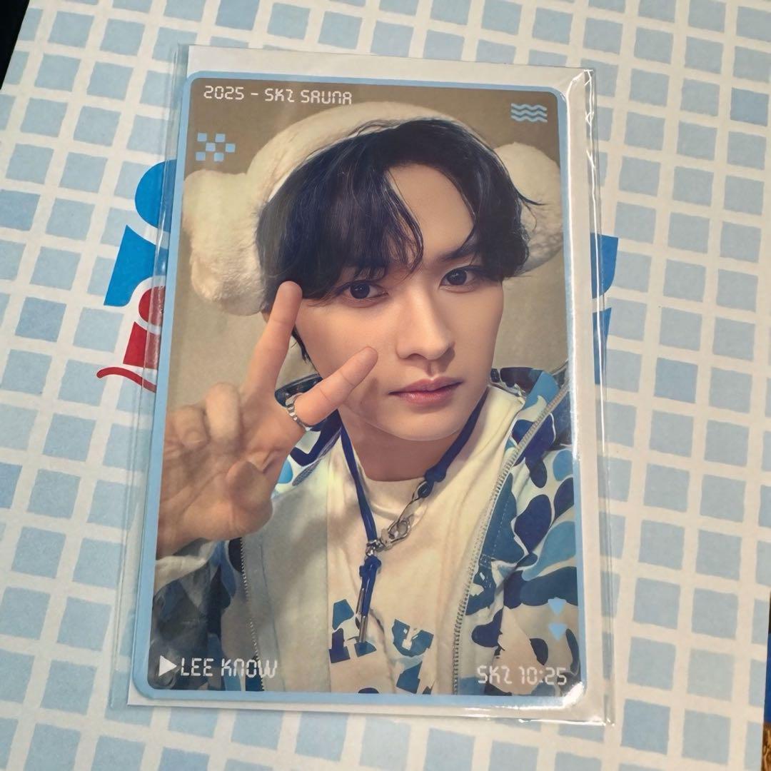 

[USED] Straykids Reno Pop-Up Purchase Bonus Trading Card Straykids Sauna