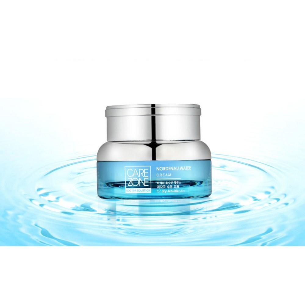 Care Zone Nordenau Water Cream 50ml + Shower Serum 10ml + Foam Cleanser 31ml, 1 set