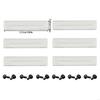2025 New Upgraded Metal Plastic Roof Rack Deletion Cover Set with Installation Bolts 7559635020A0 for Vehicles