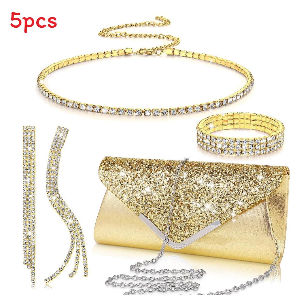 Metallic Geometric Drop Dangle Earrings For Women With Tassel Accents For Evening Wear