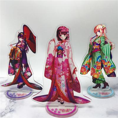 Anime Saenai Heroine No Sodate-kata Acrylic Stand Model Toys  Action Figure Pendant Toy  Double-side