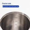 Xíhé Stainless Steel Graduated Measuring Cup with Lid
