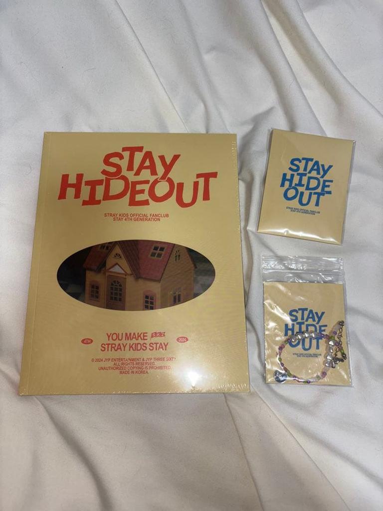 [USED] Stray Kids Stay 4th Generation FC Korea Welcome Kit