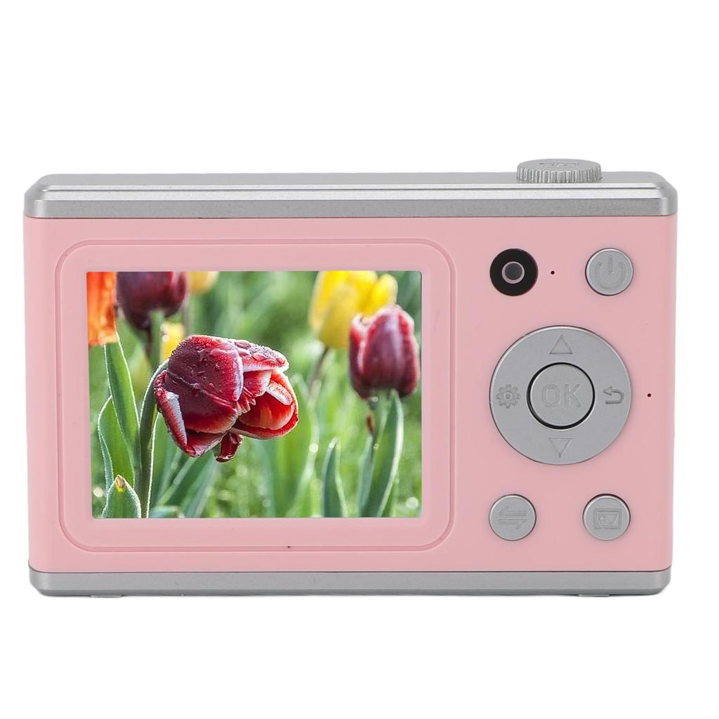 1080P Digital Camera Toy for Girls Boys 3-12 Year Old Retro Digital Video Camera with 2.4 Inch   Screen Compact Small Camera Birthday Present