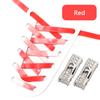 Diamond Cross Lock Shoelaces Rainbow Elastic Flat Laces Sneakers Without Ties Kids Adult No Tie Shoe Laces Rubber Bands Shoelace