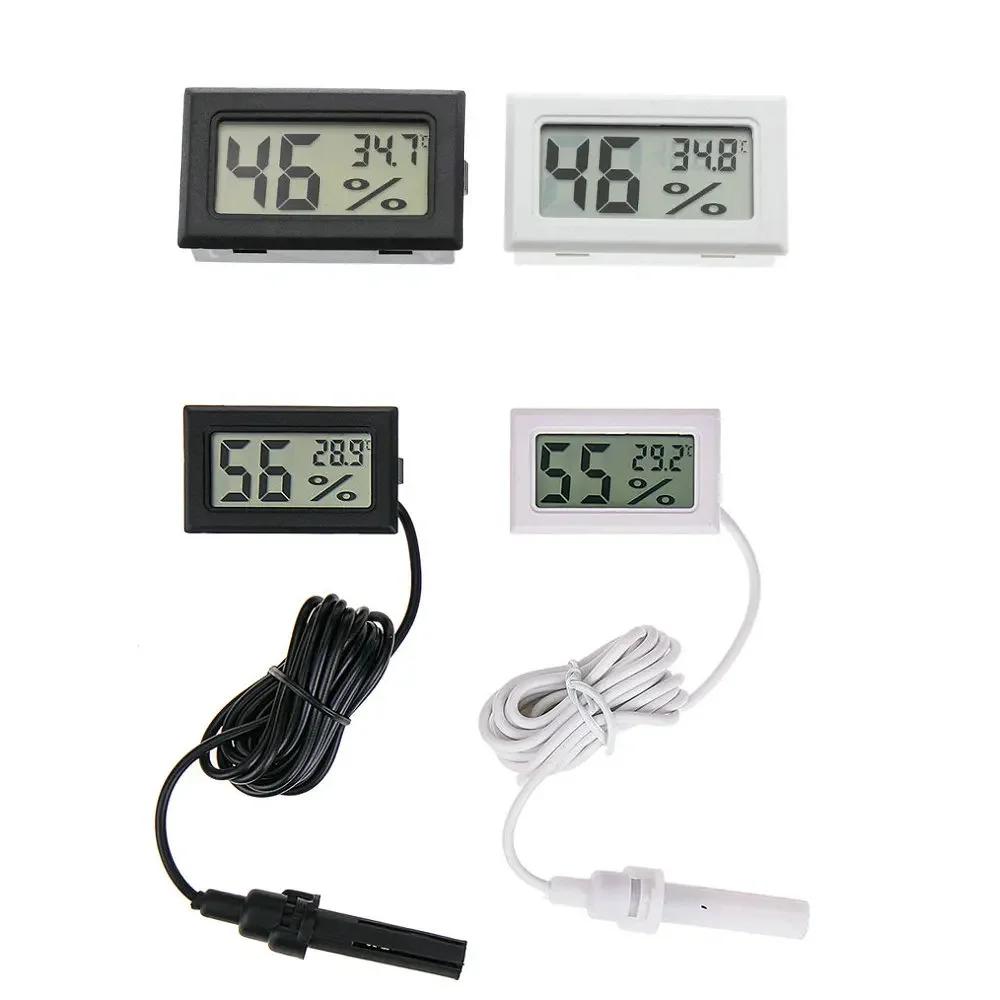 Thermometer Hygrometer Reptile Pet Incubation Breeding Turtle Gecko Hermit Crab Electronic Thermometer High Precision Parrot